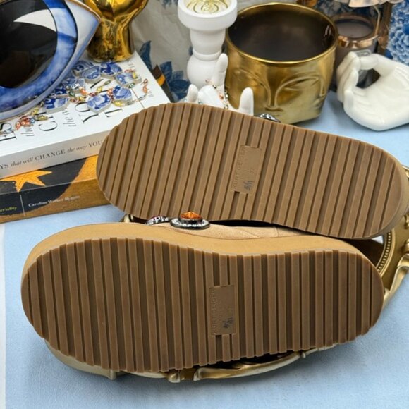 🆕 KURT GEIGER LONDON 🧿 NWOB Octavia Teddy Bootie, Sz EU37 US 7 - Picture 11 of 14